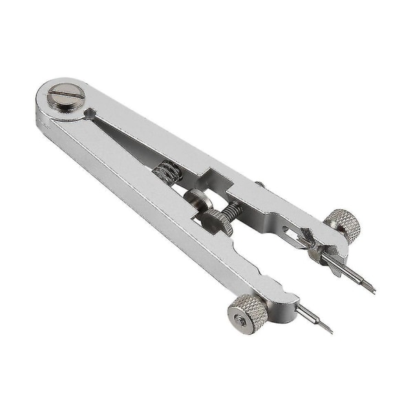 Klokke Armbånd Spring Bar Standard tang Remover Replacement Remover Tool Pinsett, Sølv