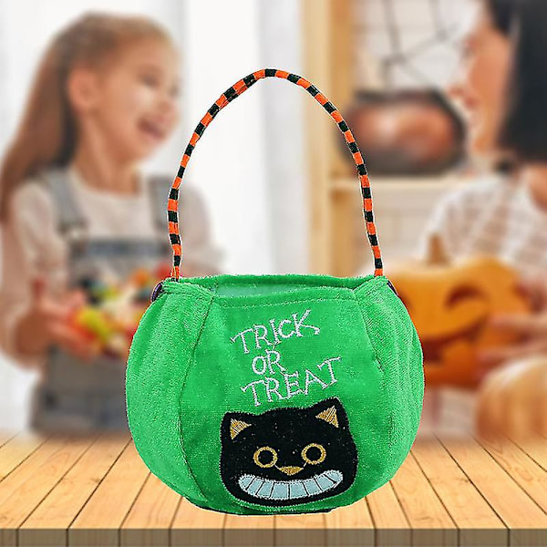 Halloween Trick Or Treat-påsar, tote-presentkorg för Halloween-festfavoriter - stil 6