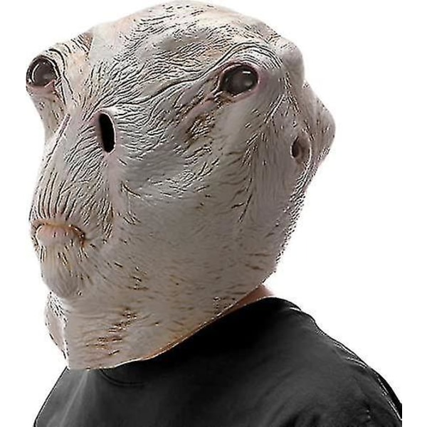 Area 51 Alien Mask Extraterrestrial Biological Latex Full Head Realistic Masks Fancy Dress För Halloween Carnival Costume Party