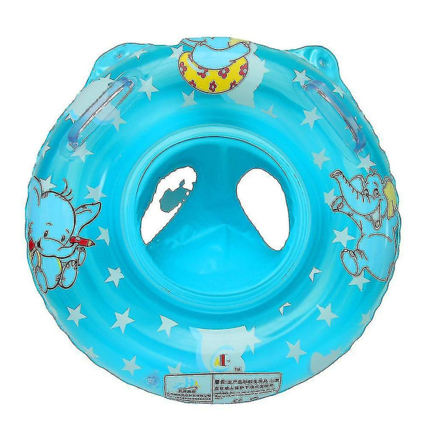 Baby uintirengas 3-36 kuukaudelle, baby kaulakelluke kelluntaistuimella, uima-altaan uimiseen tarvittavat tarvikkeet (elefantti, sininen)
