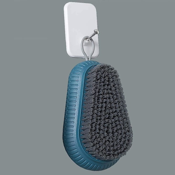 Skrubbborste, Högkvalitativ Mjuk Tvättskrubb för Kläder, Skor, Lätt att Greppa Hushållsrengöringsborstar 5,5 X 5,5 X 1,77 Cm