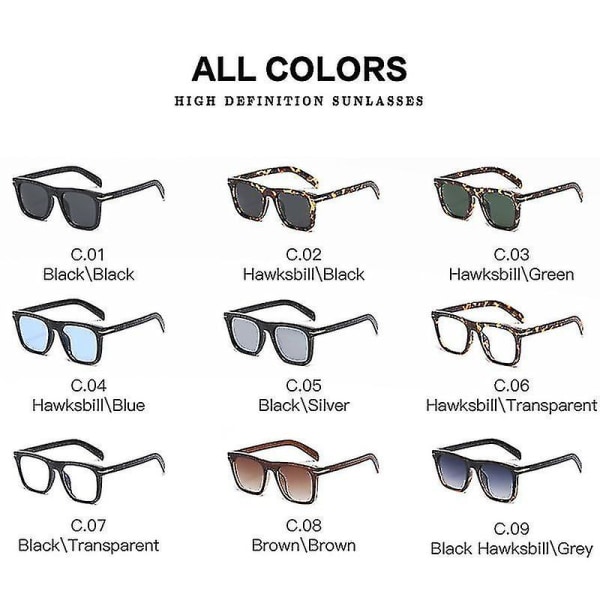 Anti Blue Rays briller for menn og kvinner - Firkantede klare datamaskinbriller 2022 - Blått lysblokkerende brillerammer