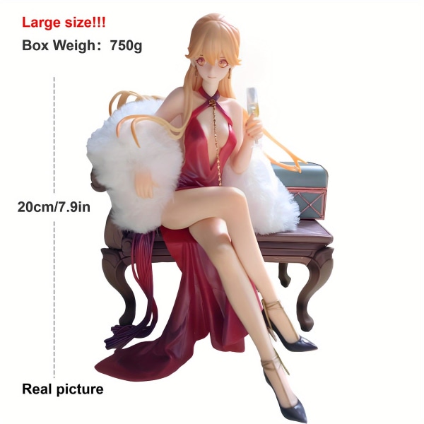 Hög kvalitet Kreativ Anime Action Figur Present Anime Modell Dekoration Utsökt Biltillbehör Jul