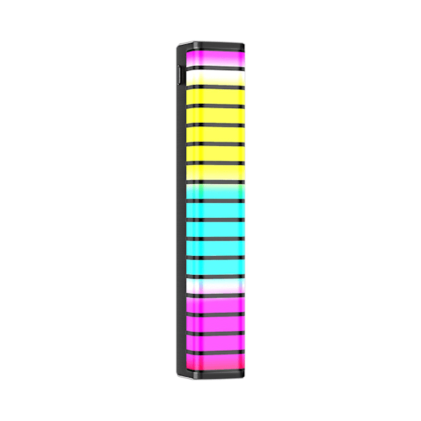 RGB-ljudstyrd lampa med återuppladdningsbart batteri, trådlös röstaktiverad musikupptagning, kreativ färgglad LED-omgivningsljus, med aromaterapi