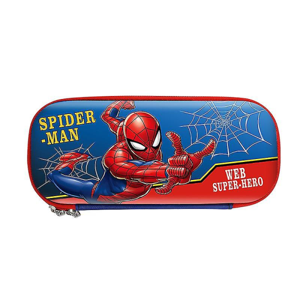 Pojkar Super Hero Series Printing Case För Superhjälteälskare Pennpåse Pennbehållare för tonåringar Barnpresenter Flerfärgad valfri（Spiderman）