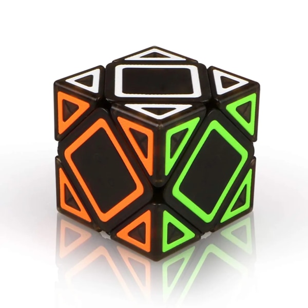 Rubik's Cube Transparent 3D Pussel Cube Toys