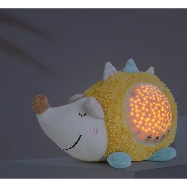 Creative Baby Soothing Projection Lysende Musikk Baby Sleep Stjernehimmel Projektor Plysjdukke for barn