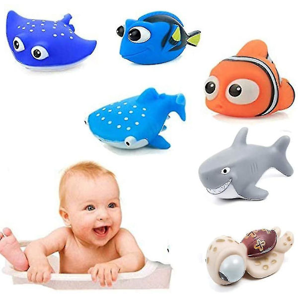 Badleksaker Baby Finding Dory Nemo Squirting Toys Bad Squirters Badleksaker