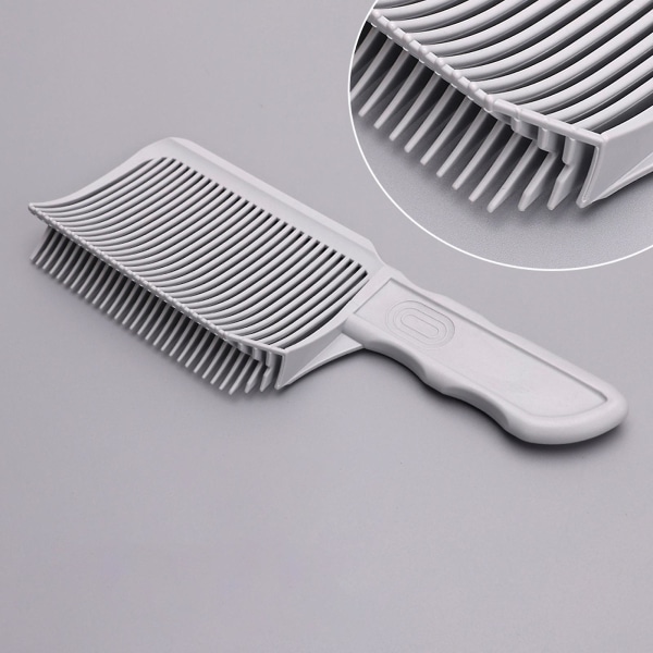 1 ST Arc Fade Comb Professionell frisör klippkam för män Hårklippning Guide Kam