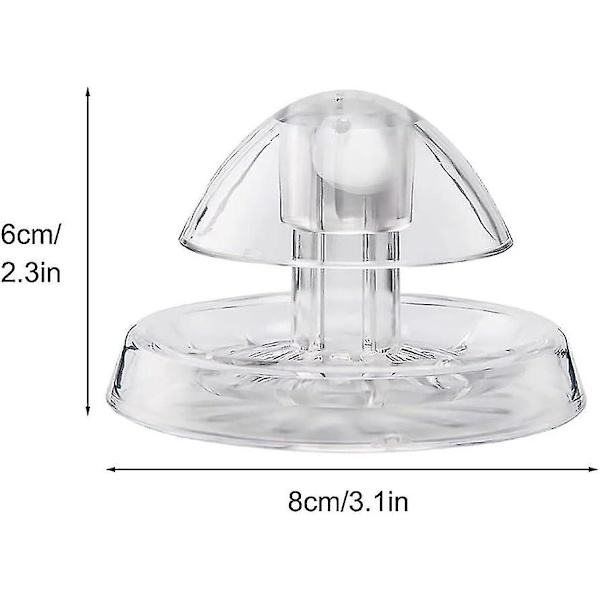 Transparent SnigelFångare, Akvarium Snigelfälla Snigelbur För Akvarium Fisktank - 8cm