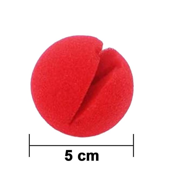 Clown Nose Red Noses Foam Nose 25-pack Nose Set For Red Nose Day