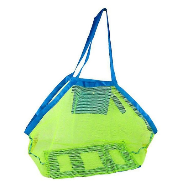 Strandväska Sand Barn Strandhandduk, Kläder, Mesh Simkläder Strandbollar Handduk - Snngv