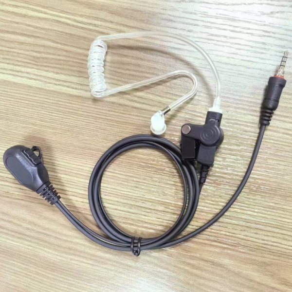 ICOM IC M33 M25 M34 IP54 vedenpitävä kuuloke korvan sisään ilmaohjain kuulokemikrofoni lisävaruste