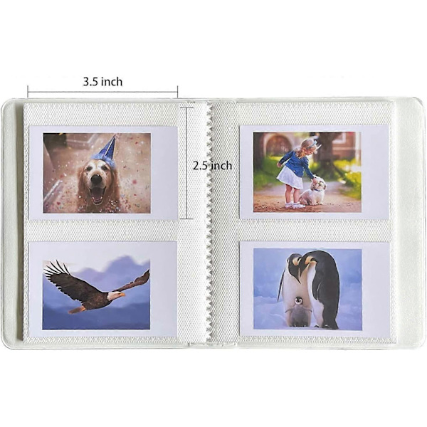 Fotokontobinder Fotokonthållare Bok 64 Fickor 3 tum Mini fotokontsalbum för BTS TXT ENHYPEN Blackpink NCT AESPA Stray Kids Twice ITZY etc. Fans