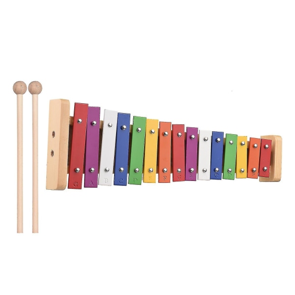 Åttetonet perkusjon pianobarnehage for barn 15-toner pianomusikk Engros perkusjonsinstrument