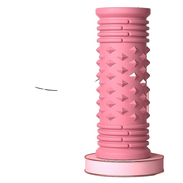 Foam Roller Muskelmassage Yogakolonn Muskelmassage Avslappning Twoinone Solid Yoga Column（rosa）