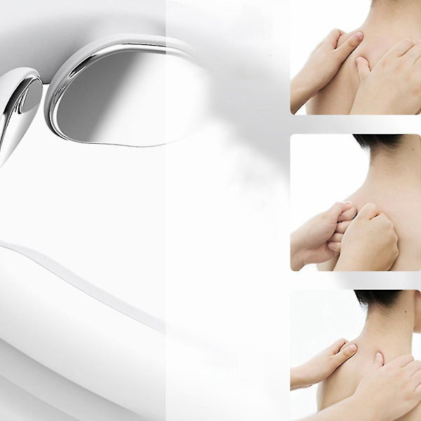 Elektrisk Nackmassager Puls 3 Lägen 15 Styrka Effektregler Uppvärmning Muskelsmärta Avlastning Verktyg Avkoppling
