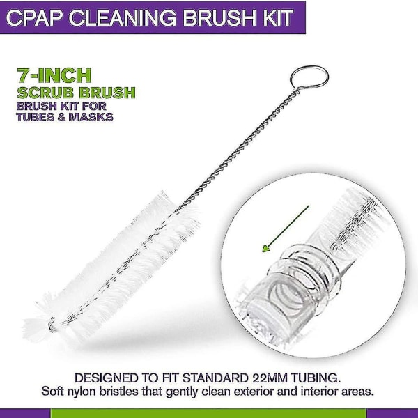 Slange Rør Rengøringsbørste Cpap Rør Slange Flaskebørste C