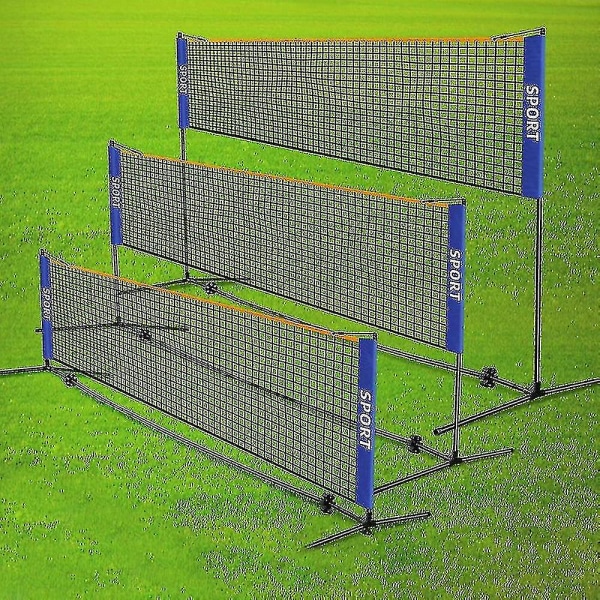 Kannettava kokoontaittuva yksinkertainen 3m 4m 5m 6m tennisverkko sulkapalloverkko