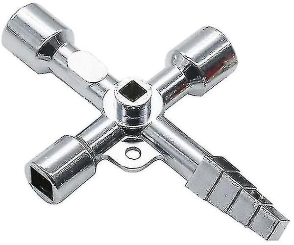 Nyckel med 5 profiler, 1-pack - Triangulär nyckel, fyrkantig nyckel