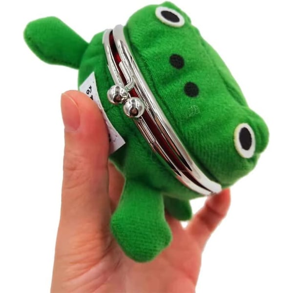 Frog Wallet, Anime Plys Frog-møntpung, nyhedslegetøjsgave til jul, halloween