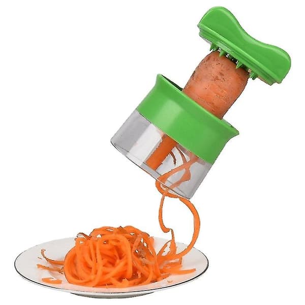 Spiralizer för grönsaker, blad, morötter, gurka, potatis