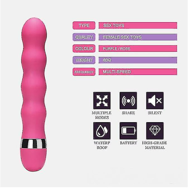 Värähtelevä tanko Kierteinen timantti Värähtelevä tanko Naisten hieronta Värähtelevä AV-tanko（pink）