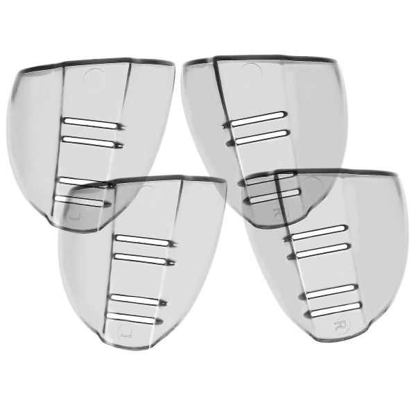 2 par klare briller sideskjold Beskyttende fleksible briller sideskjold