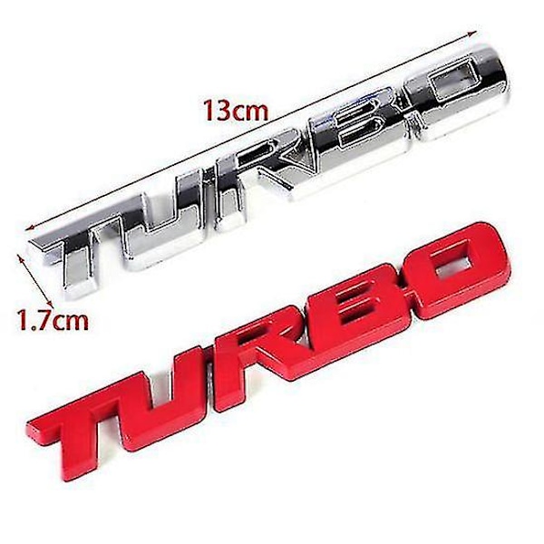 Turbo-logotyp Emblem Färg Turbo-märken