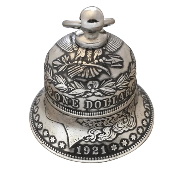 Morgan Silver Dollar Bell Silver Mynt Bells