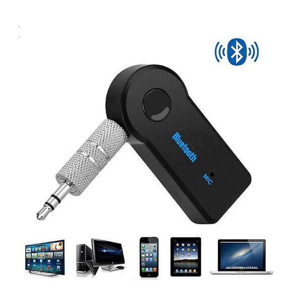 3,5 mm trådlös Bluetooth 5.0-adapter, bil Bluetooth-ljudmottagare