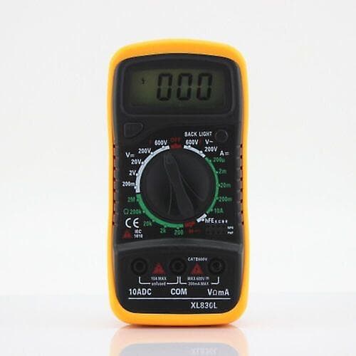 Digital Multimeter Voltmeter Ammeter Ohmmeter Xl-830l Volt Ac Dc Tester Meter