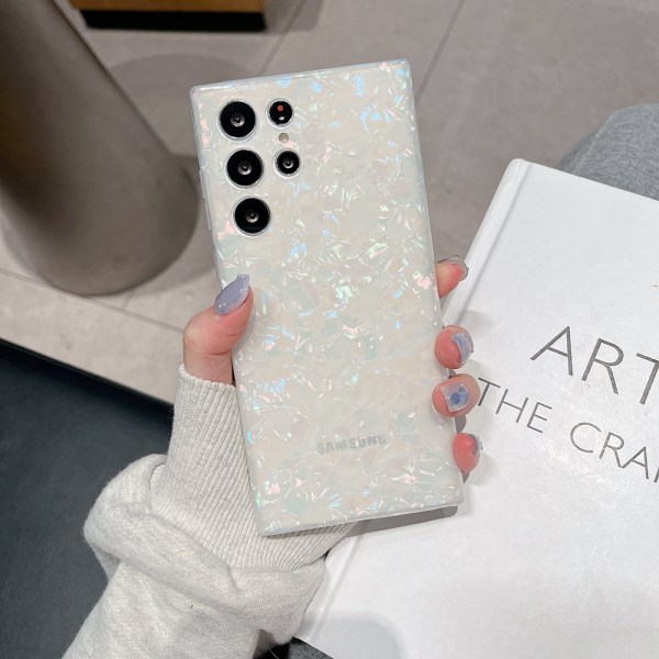 Passar till Samsung phone case - glänsande Färg Samsung S21