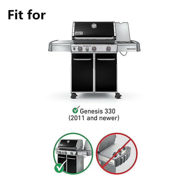 7629 62754 Kaasugrillin sytytyssarja Weber Genesis E330 Ep330 S330 Cep330 -malleihin