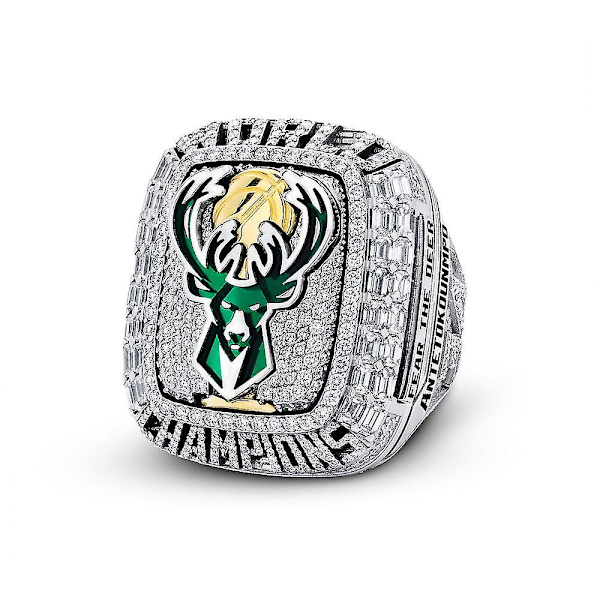 Milwaukee Bucks Championship -sormus Bucks Championship -koristesormus