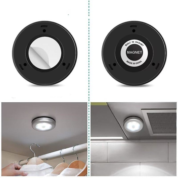 Creative Human Body Induction Lamp, Garderobegang, Bedside Light Control Light, Smart Home Night Light 3/ Sølv positivt hvidt lys