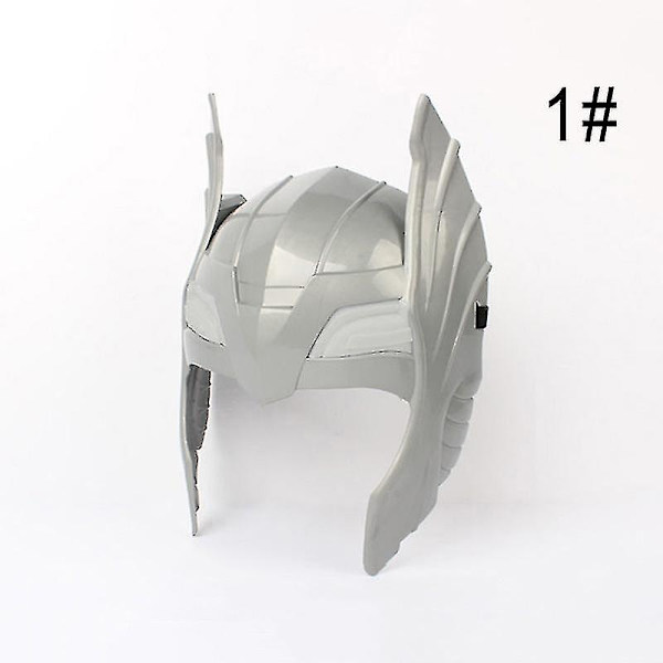 LED-valoäänet Thor Hammer -kypäränaamio Lapset Cosplay-lelut Toimintahahmo Tarvikkeet