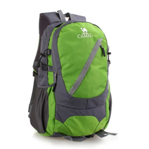 2024Climbing Backpack Large Capacity Waterproof Nylon Packback for Hiking Camping Cycling Green