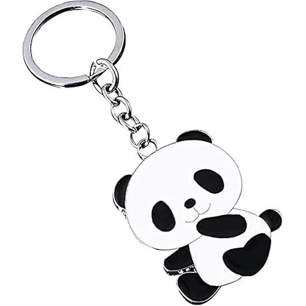 Panda nøglering charme til piger Panda nøglering gave nøgleringe Panda bjørn vinter OL Kina souvenir