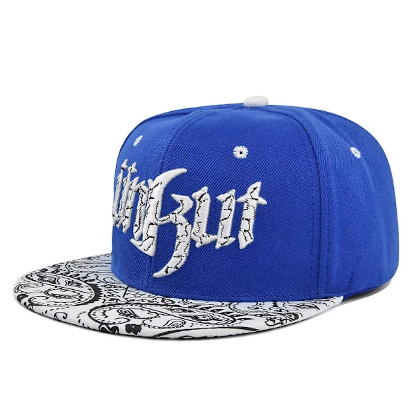 Tredimensionell broderi Hip-hop hatt broderad basebollkeps personlighet platt brätte hatt Trucker hatt till ungdom trendig hatt