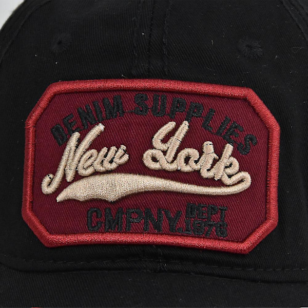 Tredimensionell broderad keps Newyork broderad basebollkeps New York tvättad keps herr- och damhatt solskärm