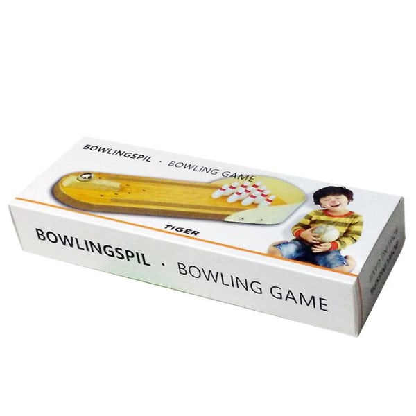 Barnepuslespill Skrivebordsspill Minispill Bowling Strike Eksempel på julegaver som er kompatible med barn og voksne