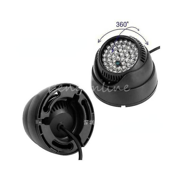 48 lampor Conch Monitoring extraljus 48 infraröda lampor 12v Vr Night Vision infraröd LED Fill Light_e