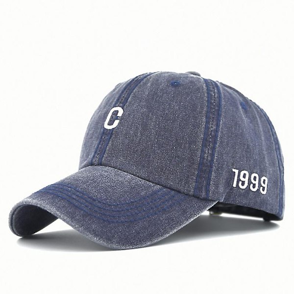 Ny mote retro gammel solhatt tredimensjonal brodert bokstav C baseball caps menn og kvinner solbeskyttelse solhatt