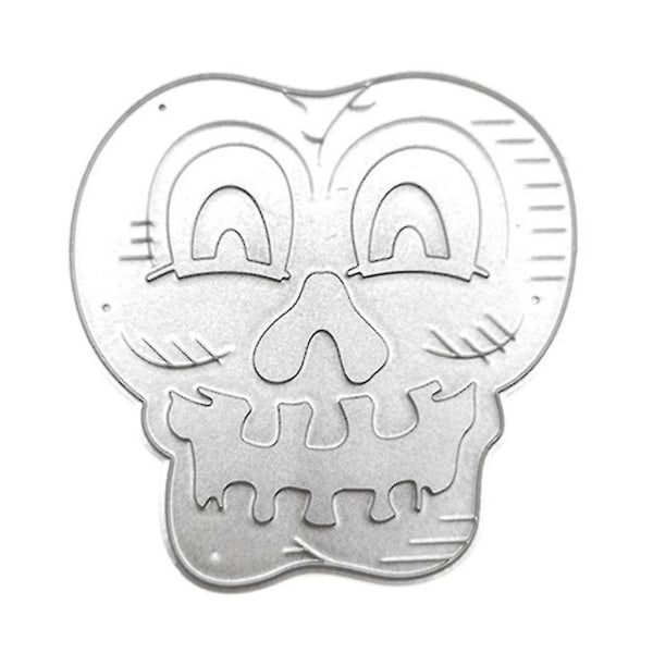 Halloween Ghost Skull Metal Cutting Dies Stencil Scrapbooking Gjør-det-selv-album Stempel Papir Kort Form Preging Dekorasjon Håndverk