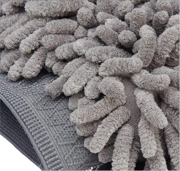 Lyxig Mikrofiber Bil Tvätthandske - 2-pack Grå