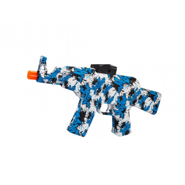 M416 Toy Gun, utendørs hageaktiviteter lagskytespill for gutter og jenter（AK47，blå）