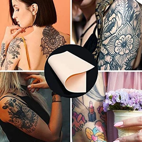 Dubbelsidig silikon tatueringsträning