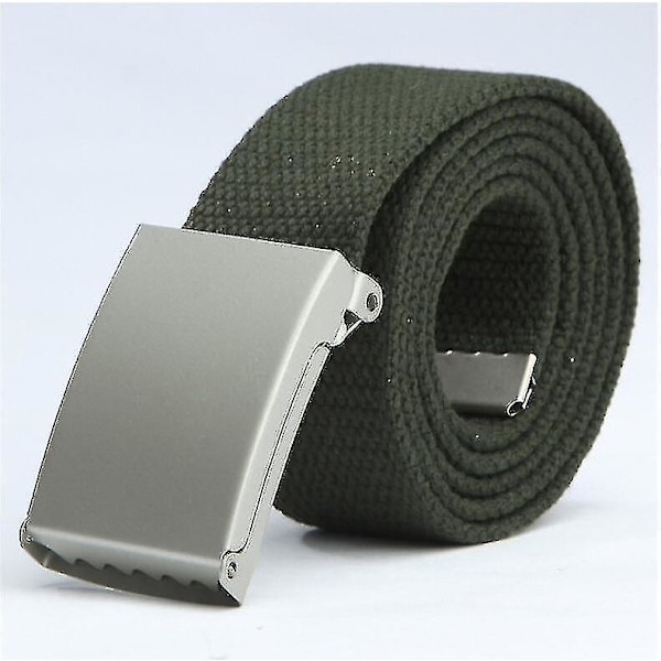 Unisex Byxor Canvas Bälte (Khaki)
