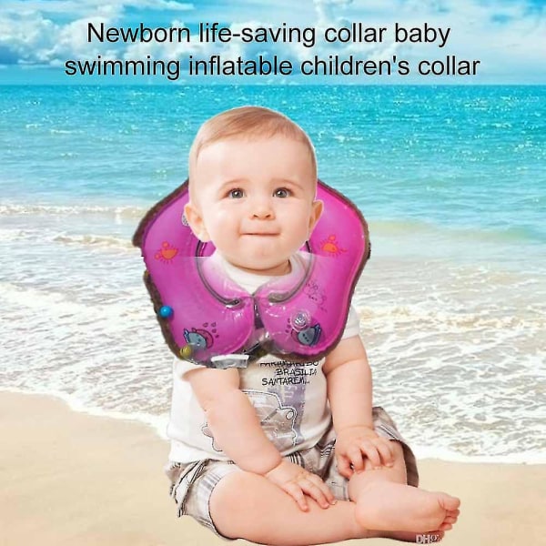 Baby Neck Float Ring For Badekar Svømming, Svømme Float For Nyfødt Baby